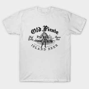 Old Pirate Beer 2 by © Buck Tee Originals T-Shirt